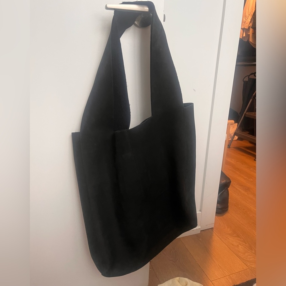 St. Agni Suede Tote - Picture 5 of 10